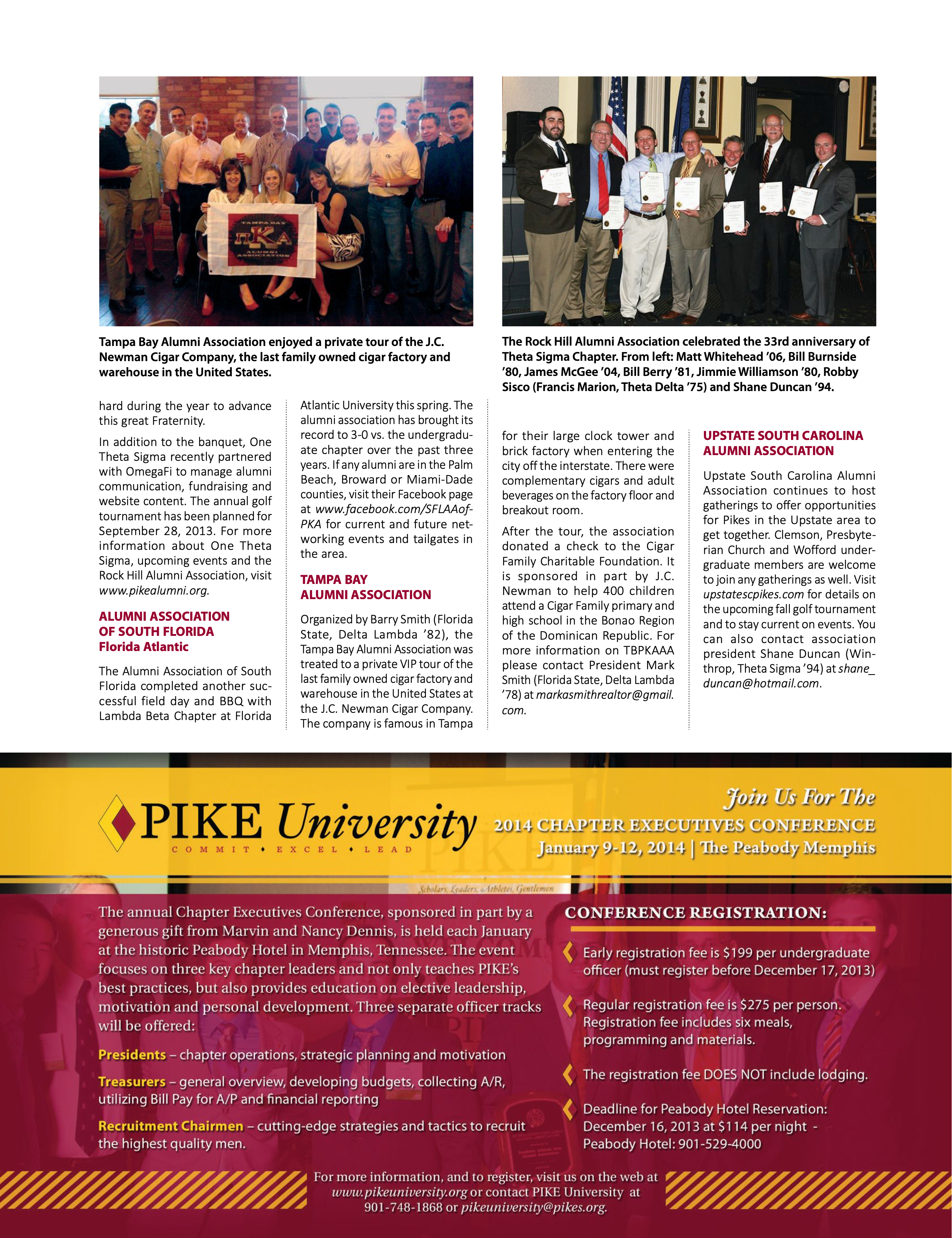 Pike University, Autumn 2013